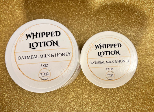 Whipped Everywhere Body Lotion - Oatmeal, Milk & Honey